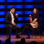 Jake Epstein and Sara Farb sing "Scenes From an Italian Restaurant."
